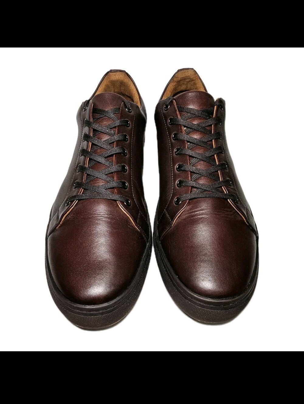 Thursday Boot Co. Men Sz 12.5 Old English Brown Leather Premier Low Top Sneakers - Picture 4 of 13